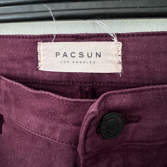 PacSun Maroon Jeans - Picture 4 of 7